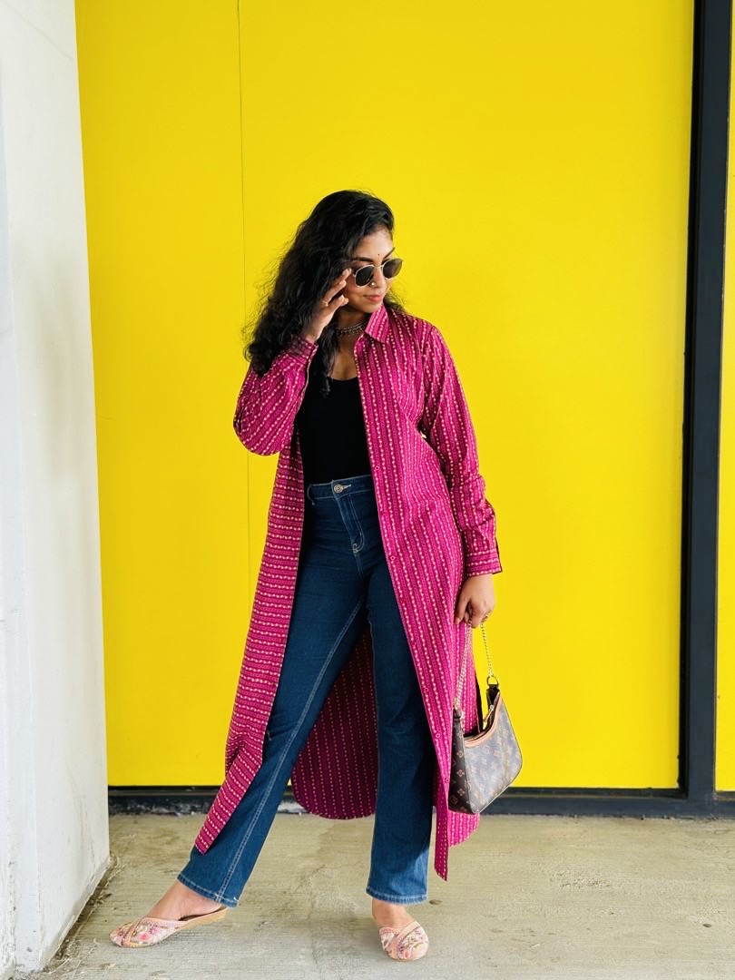 Welarge CurveFit Shirt Dress – With Pocket