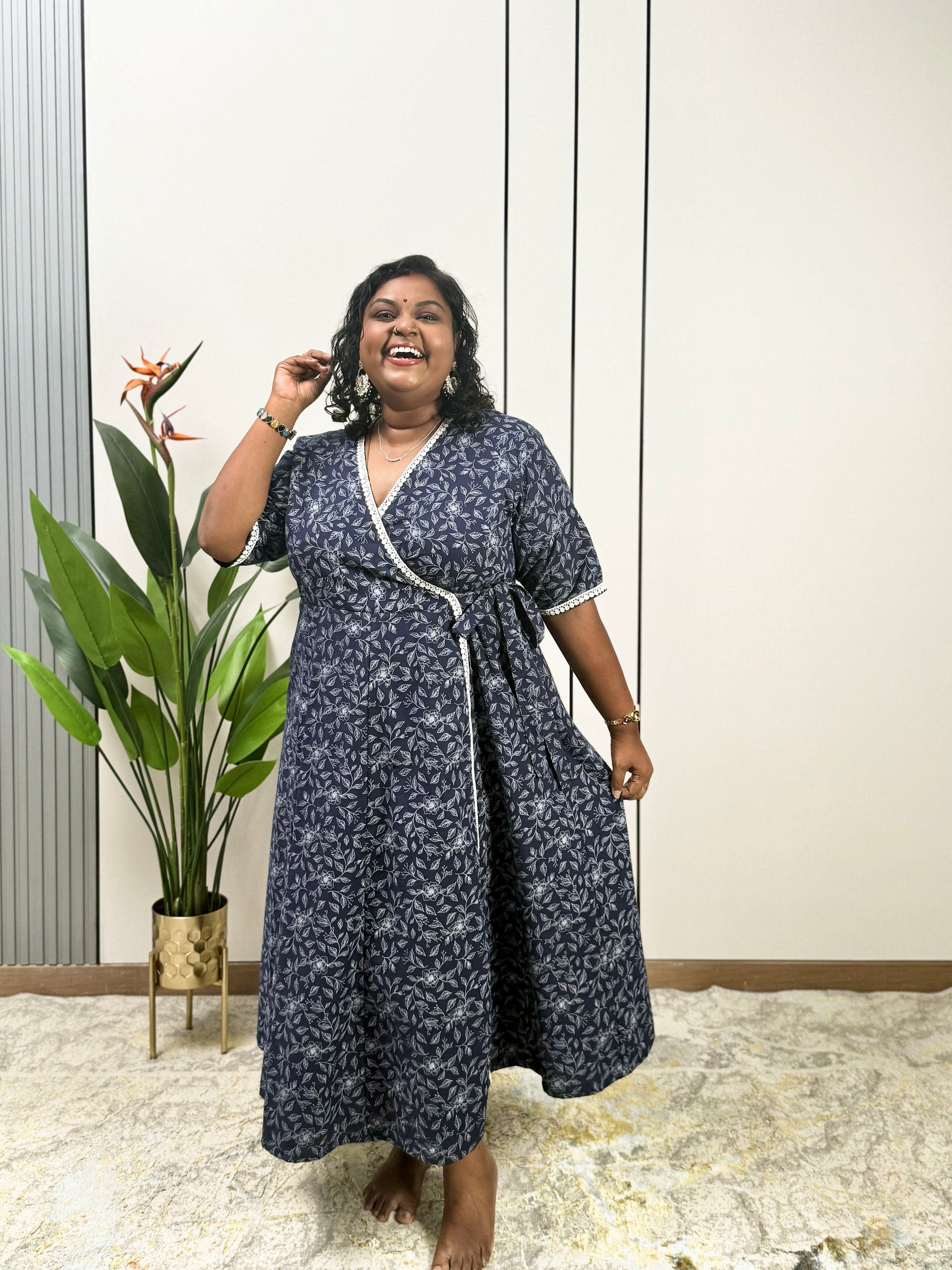 Sutrika ComFit Wrap dress