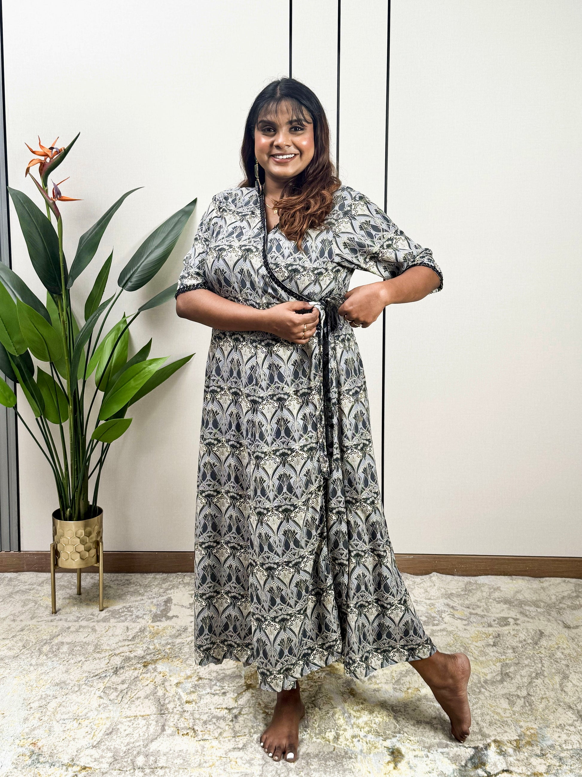 Sutrika ComFit Wrap dress
