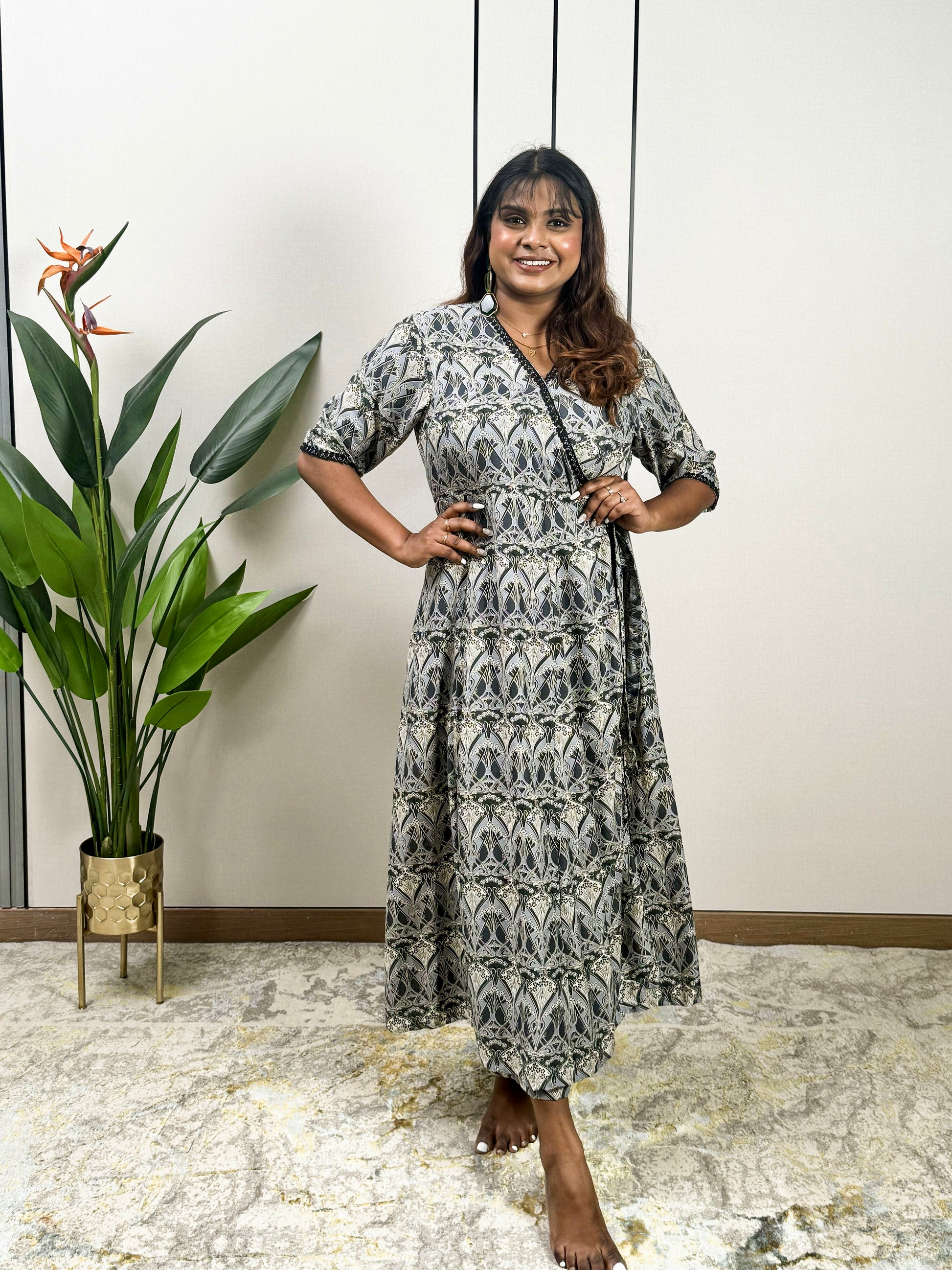 Sutrika ComFit Wrap dress