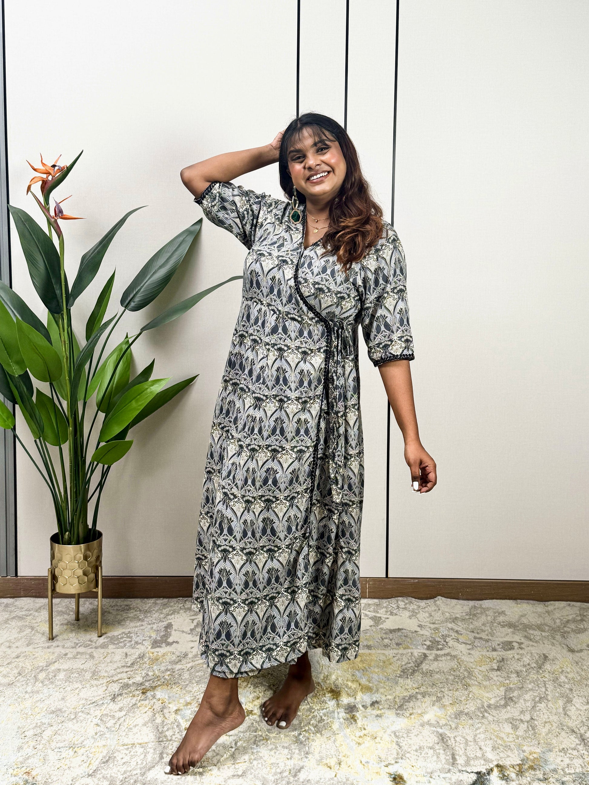 Sutrika ComFit Wrap dress