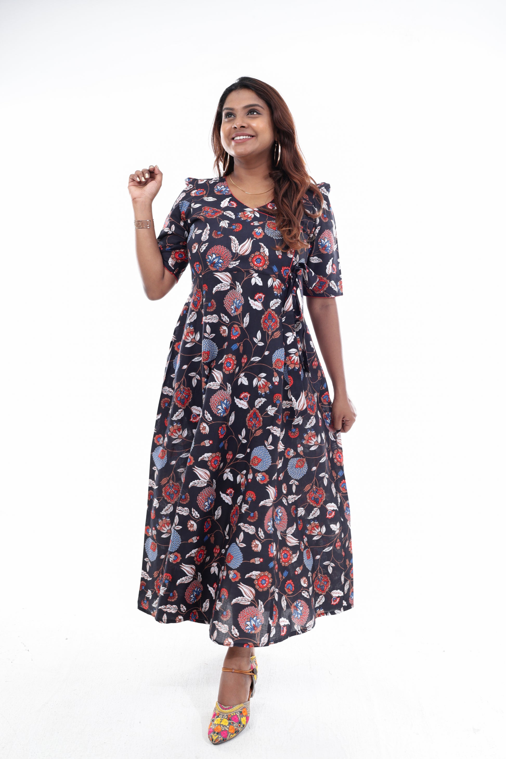 Floral Midi Dress