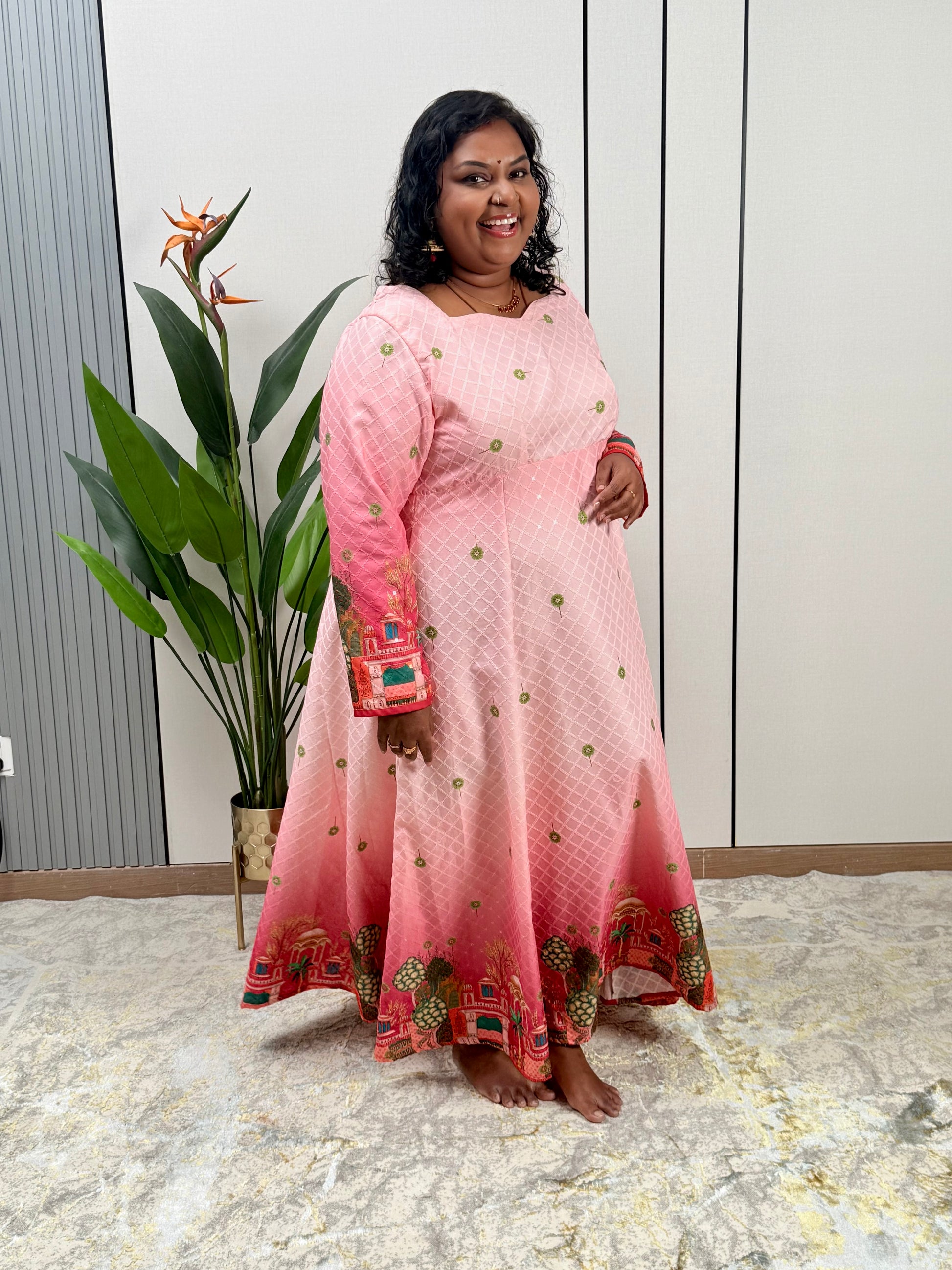 Zivara Chikankari Dress – A Masterpiece of Elegance