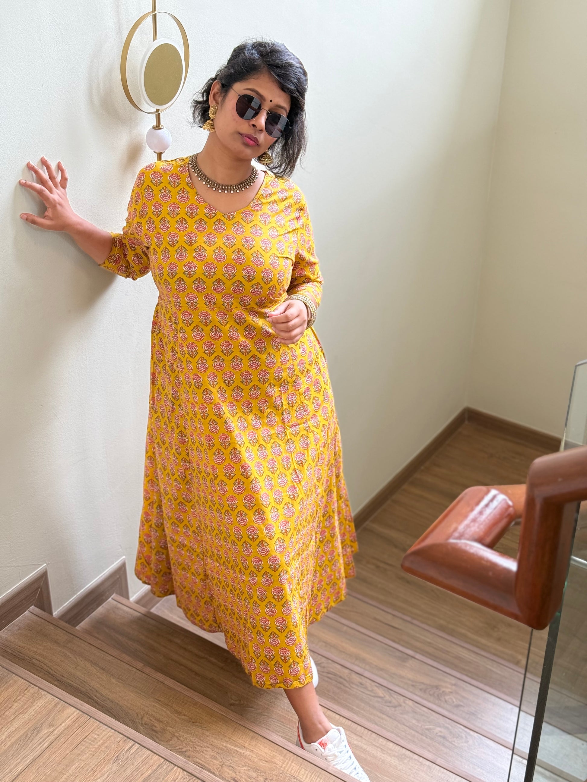 Vibrant Yellow Maxi Dress