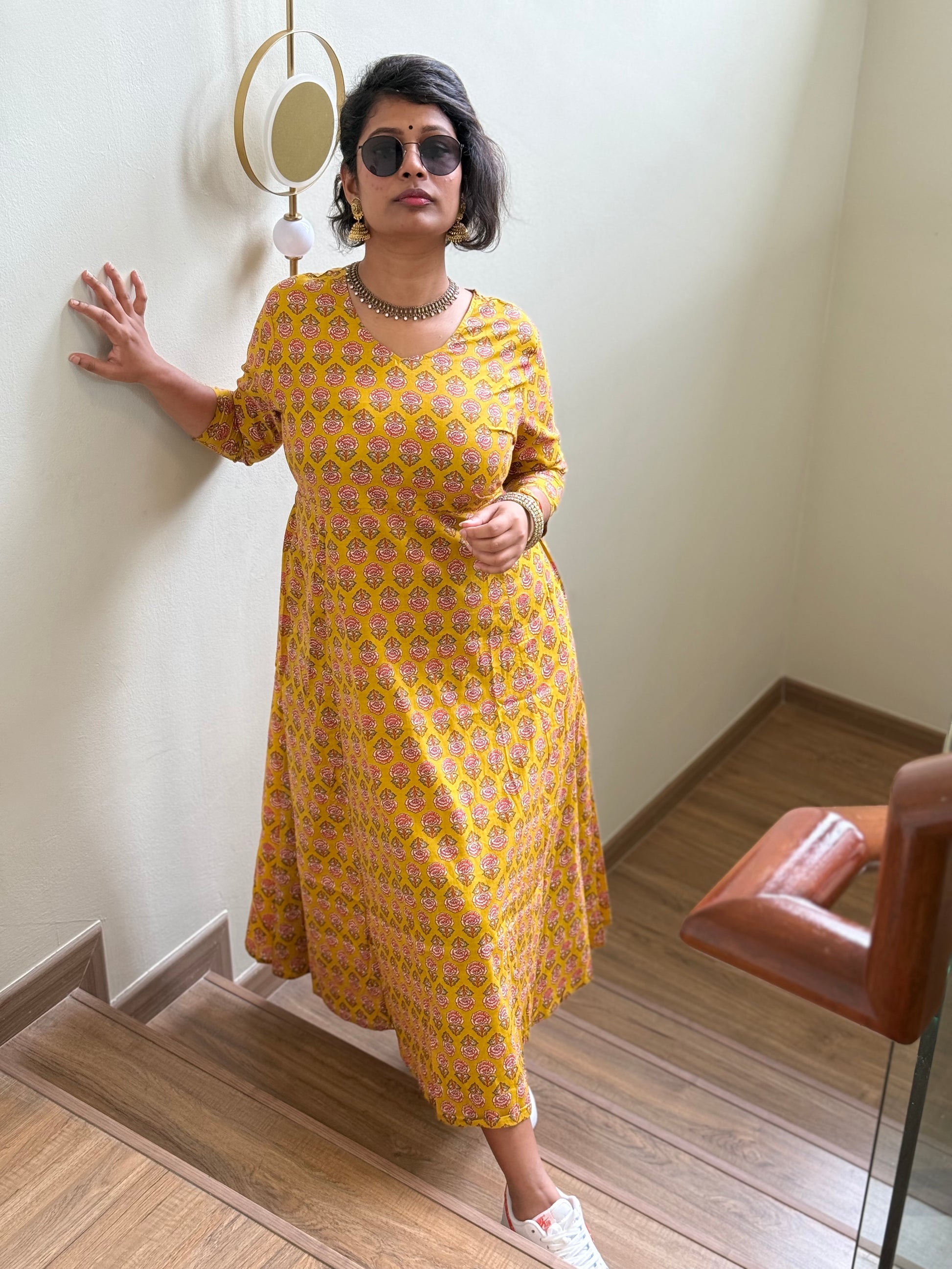 Vibrant Yellow Maxi Dress