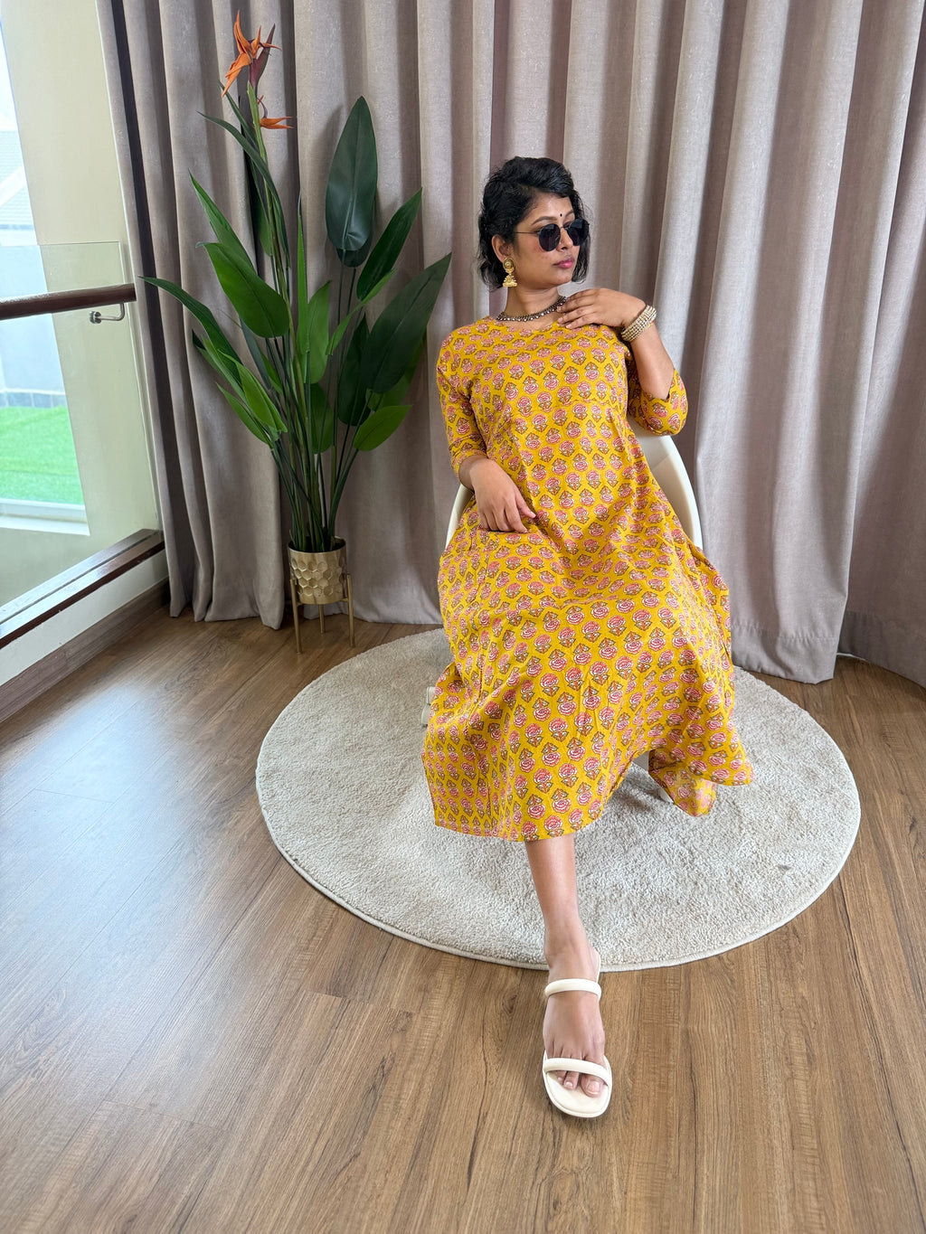 Vibrant Yellow Maxi Dress