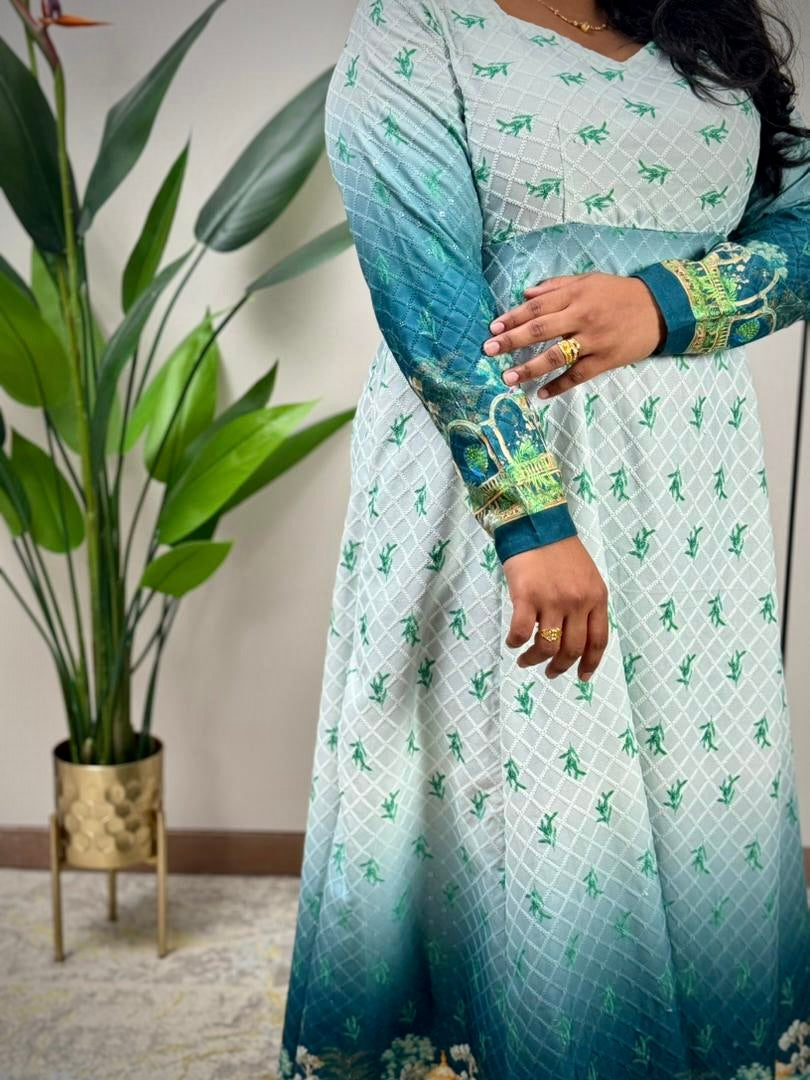 Zivara Chikankari Dress – A Masterpiece of Elegance