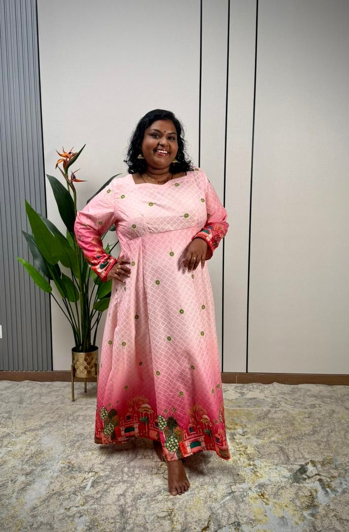 Zivara Chikankari Dress – A Masterpiece of Elegance