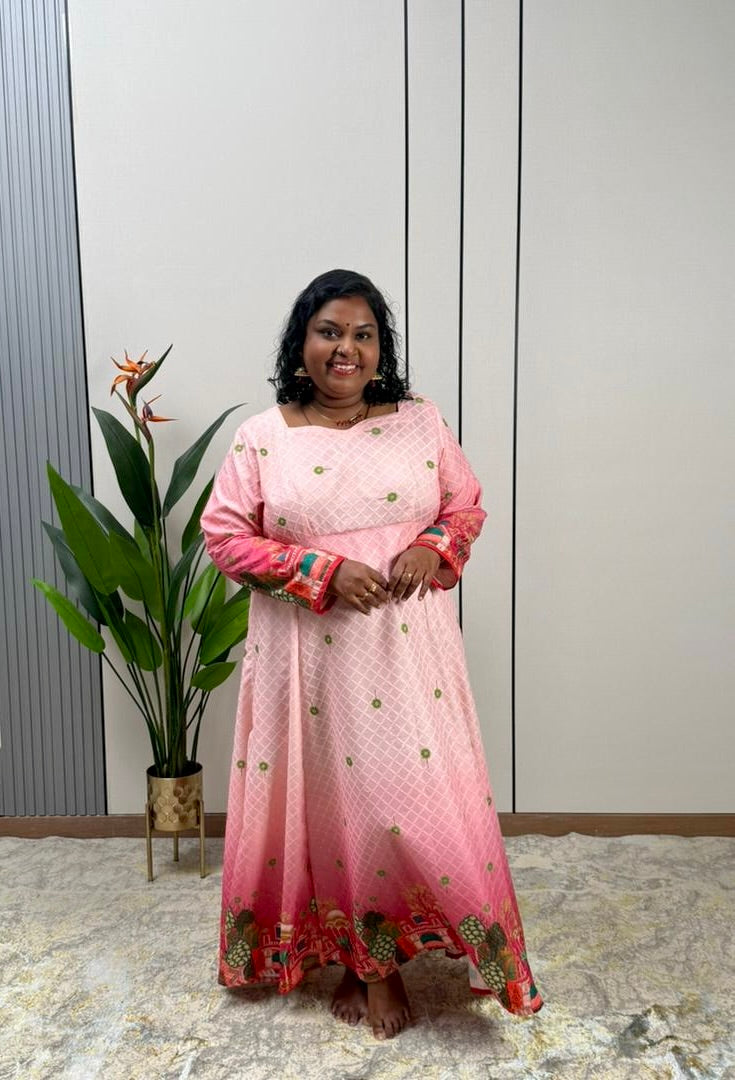 Zivara Chikankari Dress – A Masterpiece of Elegance