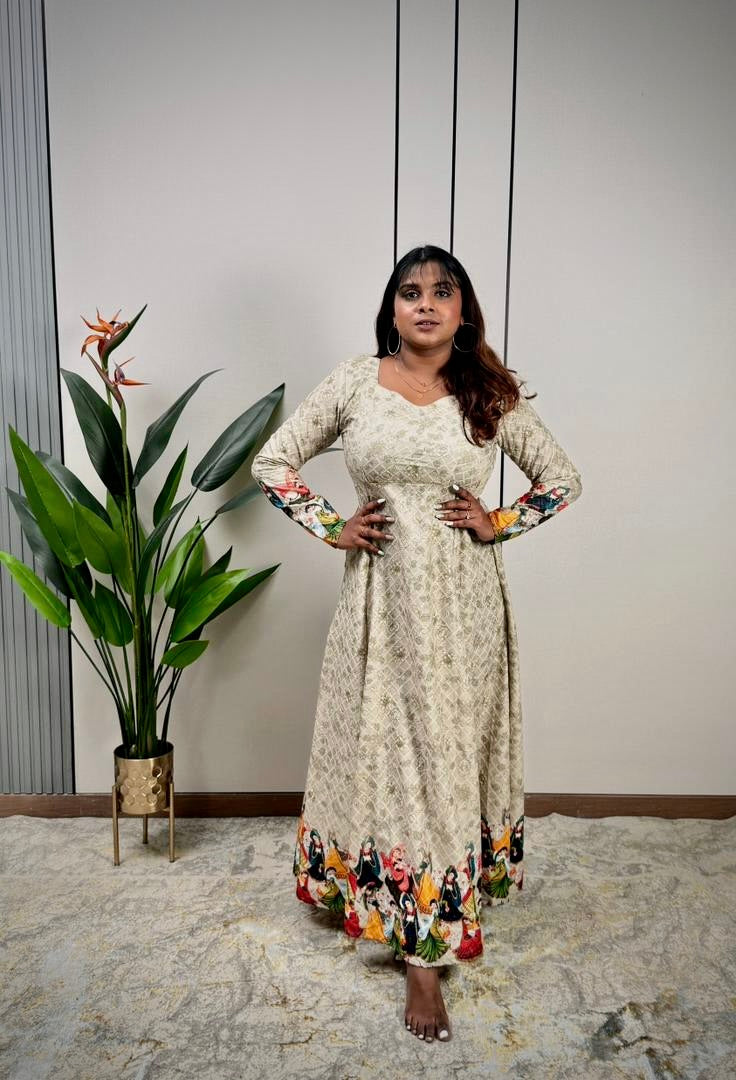 Zivara Chikankari Dress – A Masterpiece of Elegance