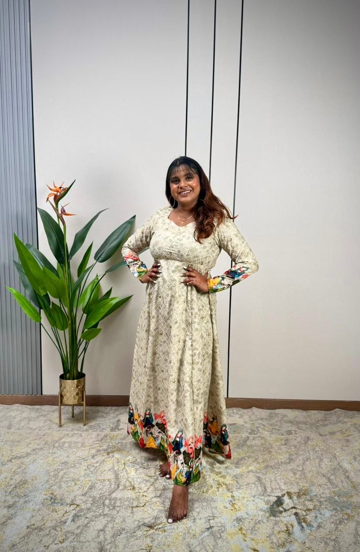 Zivara Chikankari Dress – A Masterpiece of Elegance